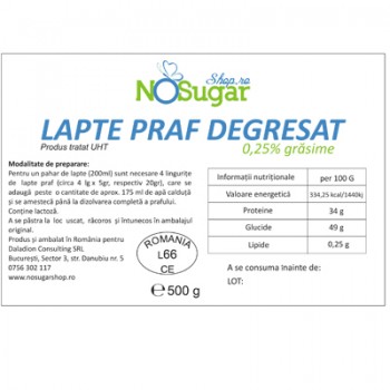 Lapte praf degresat - NO Sugar  garsime-53b3ffd4ea332.jpg